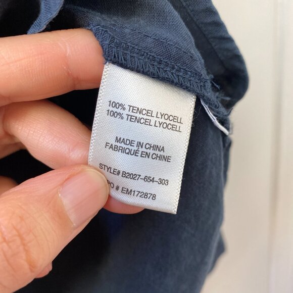 Bella Dahl 100% Tencel Button Down Blouse - Picture 5 of 5